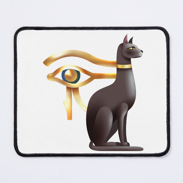 Item preview, Bastet and the Eye of Horus designed and sold by AhaPrint.