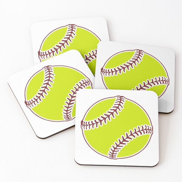 Item preview, Softball with Stitches Sports Design designed and sold by theartfulaspie.