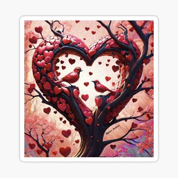 Tree of Love Sticker