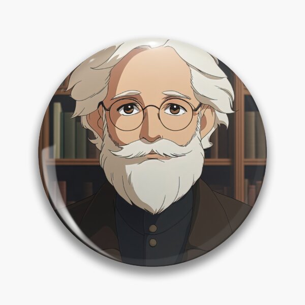 Item preview, Martin Buber | Anime style designed and sold by ComicsFactory.
