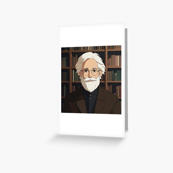 Item preview, Martin Buber | Anime style designed and sold by ComicsFactory.
