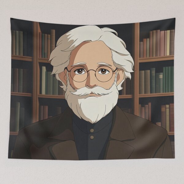 Item preview, Martin Buber | Anime style designed and sold by ComicsFactory.