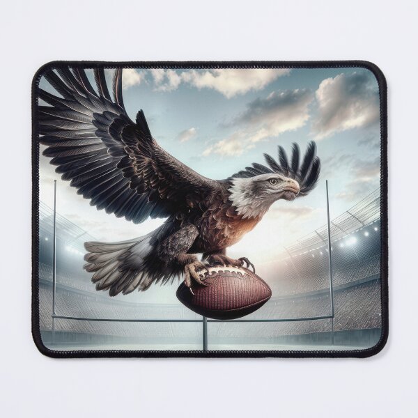 Item preview, Eagle Scoring a Touchdown designed and sold by Maria Dryfhout.