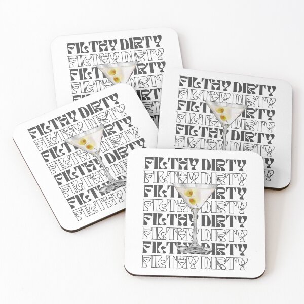 Item preview, Filthy Dirty Martini designed and sold by MoodyGoodsStudio.