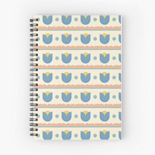 Item preview, Retro Tulip Pattern designed and sold by The Wise Apricot.