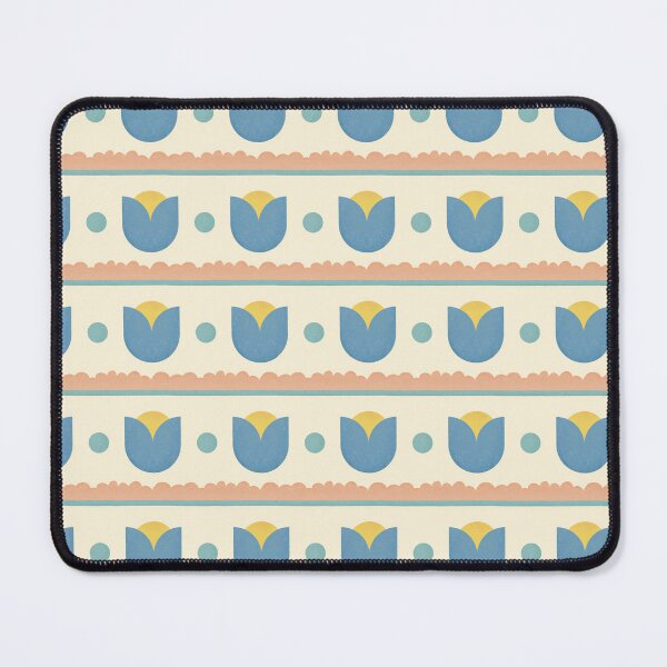 Item preview, Retro Tulip Pattern designed and sold by The Wise Apricot.