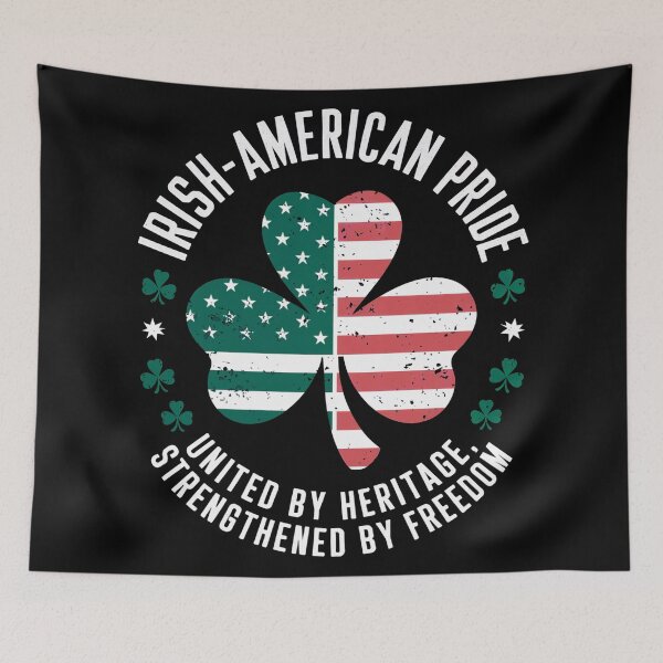 Item preview, Irish American Pride Heritage and Freedom designed and sold by CELTIC-DESIGNS.