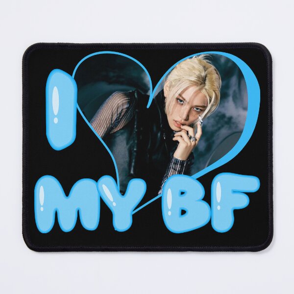 Item preview, KPOP SKZ Felix Stray Kids I Love My BF Funny Kpop designed and sold by StarBunnyDesign.