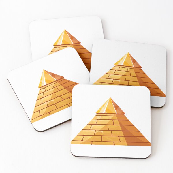 Aperçu de l'œuvre La Grande Pyramide de Khéops en or créée et vendue par AhaPrint.