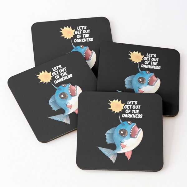 Item preview, Cute abyssal fish, retro influence, deep sea designed and sold by OrenjiArtShop.
