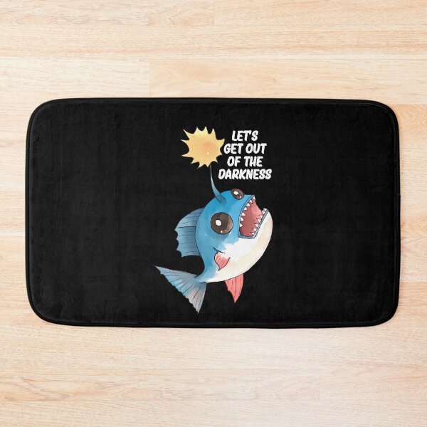 Item preview, Cute abyssal fish, retro influence, deep sea designed and sold by OrenjiArtShop.