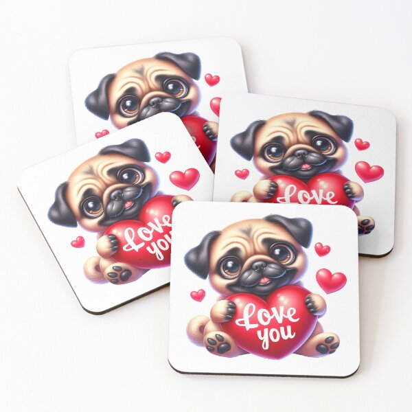 Item preview, Adorable little pug designed and sold by JonysCreativeDesigns.