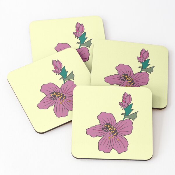 Item preview, Bee in Wild Rose designed and sold by Kristine Kisman.
