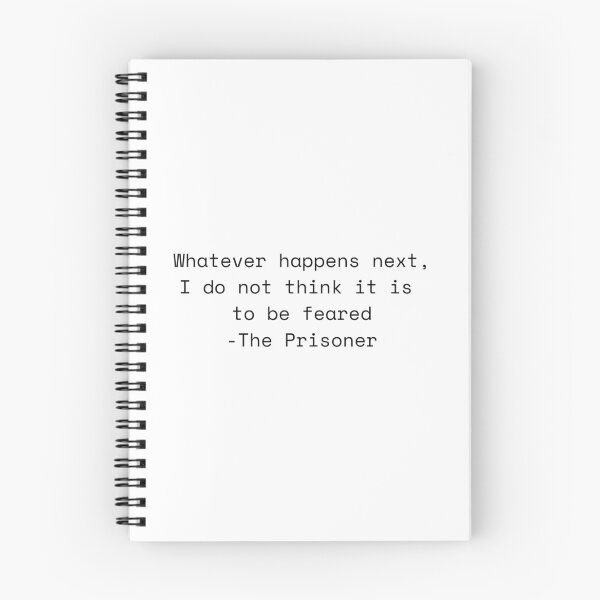 Item preview, The Prisoner Quote designed and sold by LichesBeTrippin.