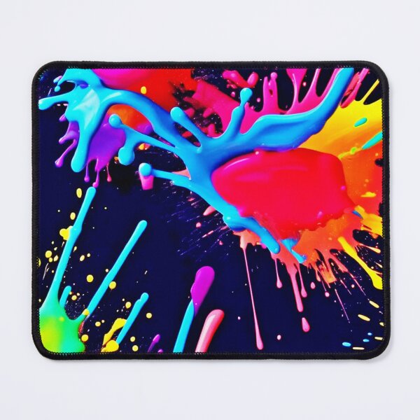 Item preview, Electric Splashes of Vivid Colors designed and sold by Health And Fitness Posts e-Store.