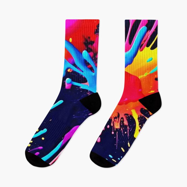 Item preview, Electric Splashes of Vivid Colors designed and sold by Health And Fitness Posts e-Store.