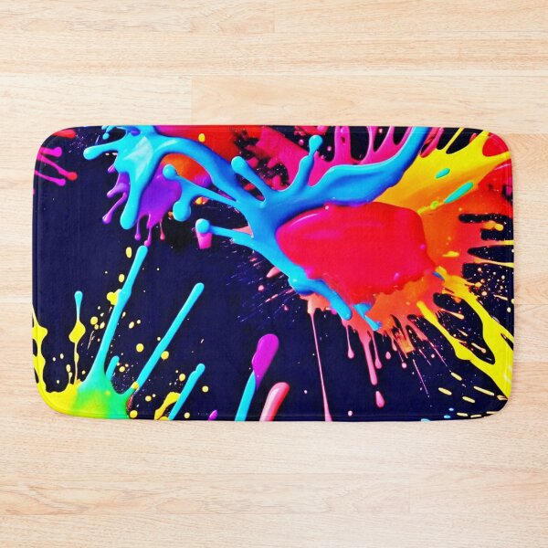 Item preview, Electric Splashes of Vivid Colors designed and sold by Health And Fitness Posts e-Store.