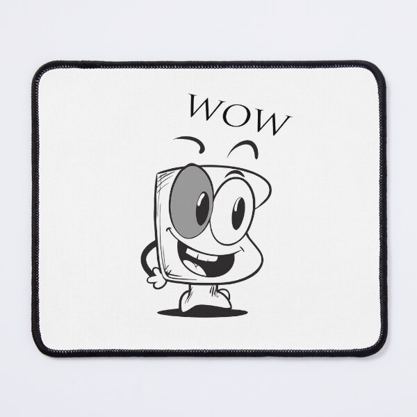 Item preview, Wow Block Face designed and sold by Pickmash.