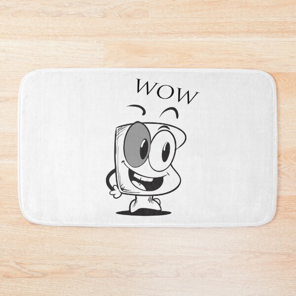 Item preview, Wow Block Face designed and sold by Pickmash.