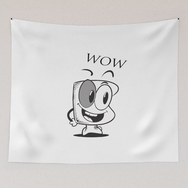 Item preview, Wow Block Face designed and sold by Pickmash.