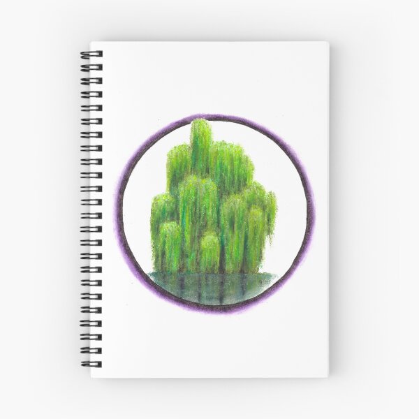 Item preview, Weeping Willow in a circle designed and sold by FleetfootTales.