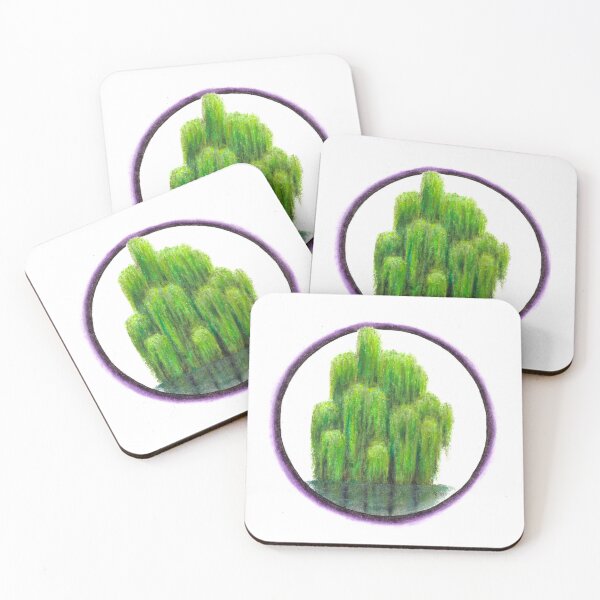 Item preview, Weeping Willow in a circle designed and sold by FleetfootTales.