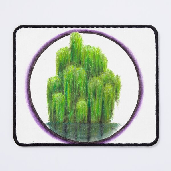 Item preview, Weeping Willow in a circle designed and sold by FleetfootTales.