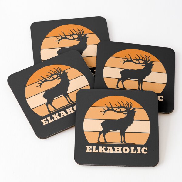 Item preview, Elkaholic – Funny Elk Hunting Shirt for Men, Women & Kids designed and sold by PNW Tees & More.