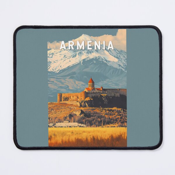 Item preview, Armenia Illustration Travel Art Vintage designed and sold by KrisSidDesigns.