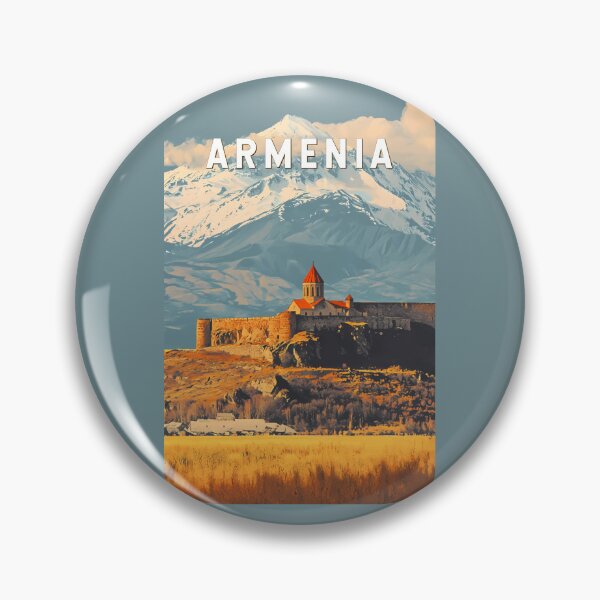Item preview, Armenia Illustration Travel Art Vintage designed and sold by KrisSidDesigns.