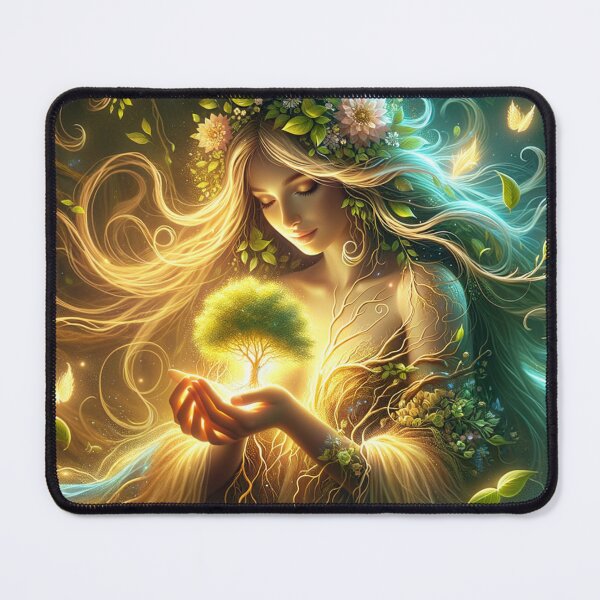 Item preview, Goddess Gaia Earth Mother designed and sold by AnalajiaDesigns.