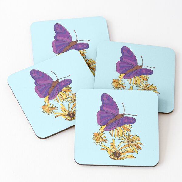 Item preview, Butterfly on Daisies designed and sold by Kristine Kisman.