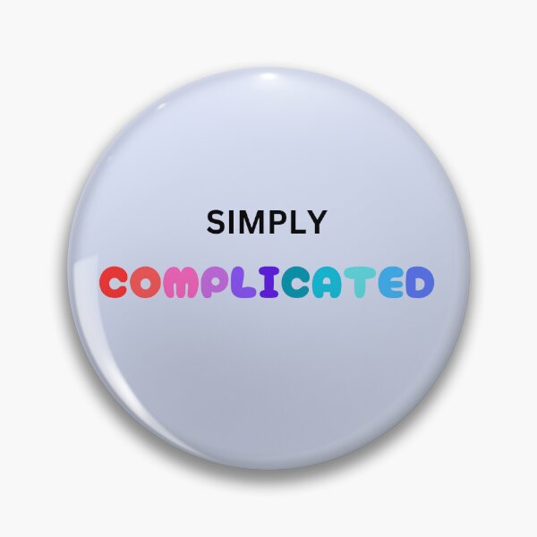 Item preview, Simply Complicated designed and sold by Monem-RASH.
