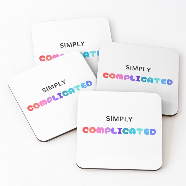 Item preview, Simply Complicated designed and sold by Monem-RASH.