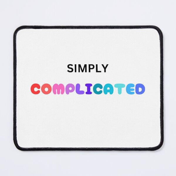 Item preview, Simply Complicated designed and sold by Monem-RASH.