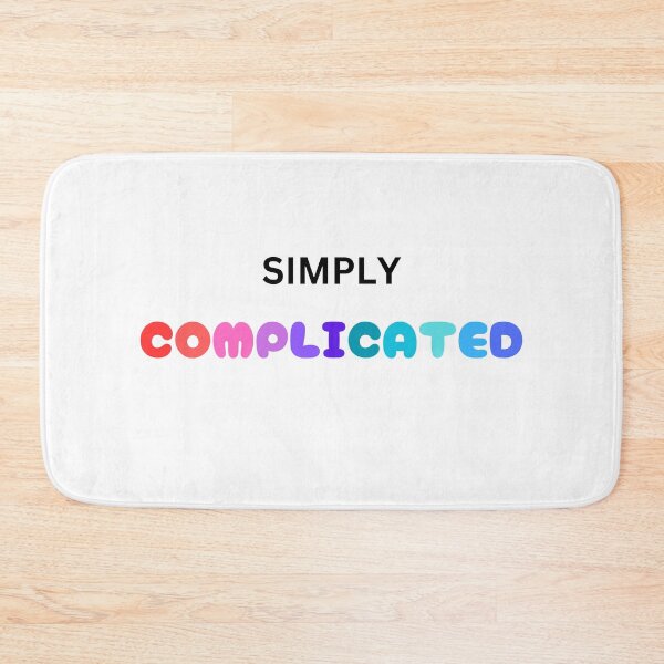 Item preview, Simply Complicated designed and sold by Monem-RASH.