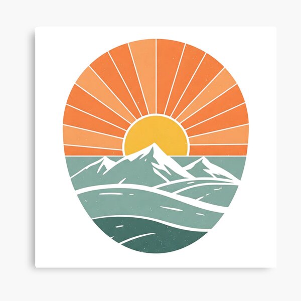 Item preview, Snowy Sunset designed and sold by Tw1nsAIArt.