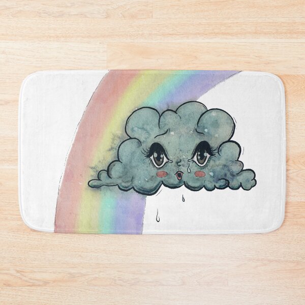 Item preview, Crying Cloud Lady and a Rainbow designed and sold by Art by Erika with a K.