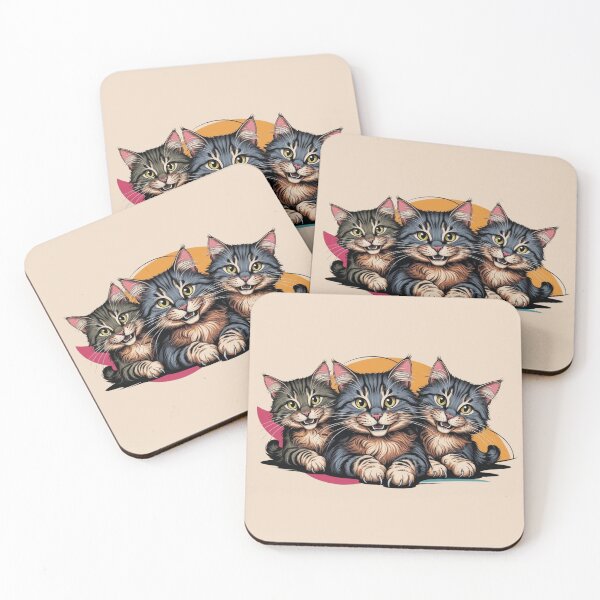 Item preview, Cute Playful Cats | Adorable Kittens Digital Art designed and sold by Art Garden.