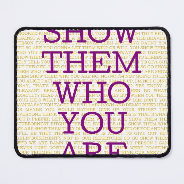 Item preview, Suffs lyrics designed and sold by broadwaygirl142.