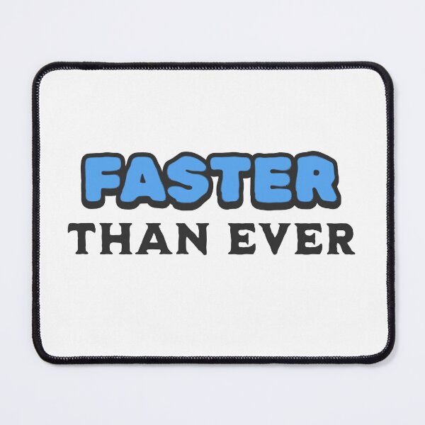 Item preview, Faster Than Ever - Blue designed and sold by John-Rock.