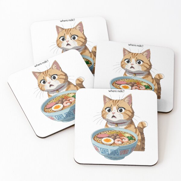 Item preview, confused cat designed and sold by StanceWork.