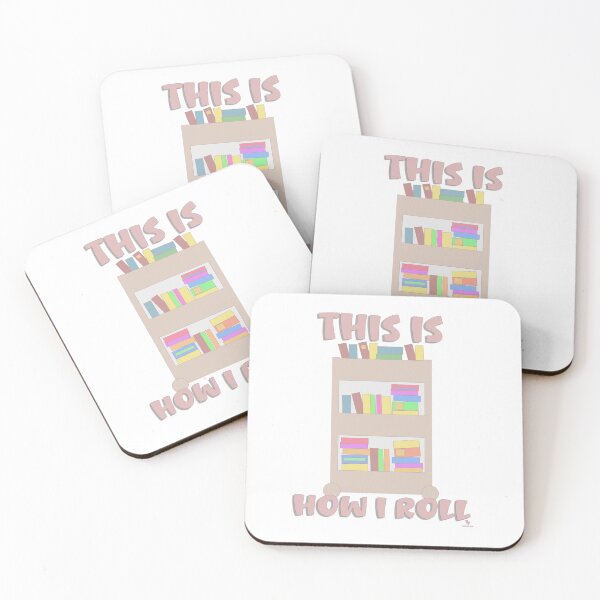Item preview, This Is How I Roll Book Cart Reading Art designed and sold by mytshirtfort.