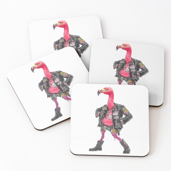 Item preview, Punk Flamingo designed and sold by Visual-Elixir.