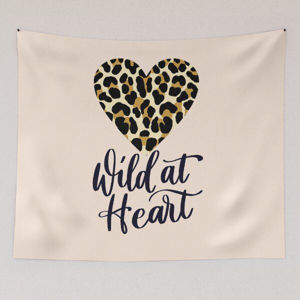 Item preview, Wild at Heart. Leopard print. Statement. Big cat print. designed and sold by Sandra Brezina.