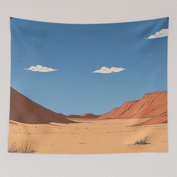 Item preview, Mauritania landscape | Anime style designed and sold by ComicsFactory.