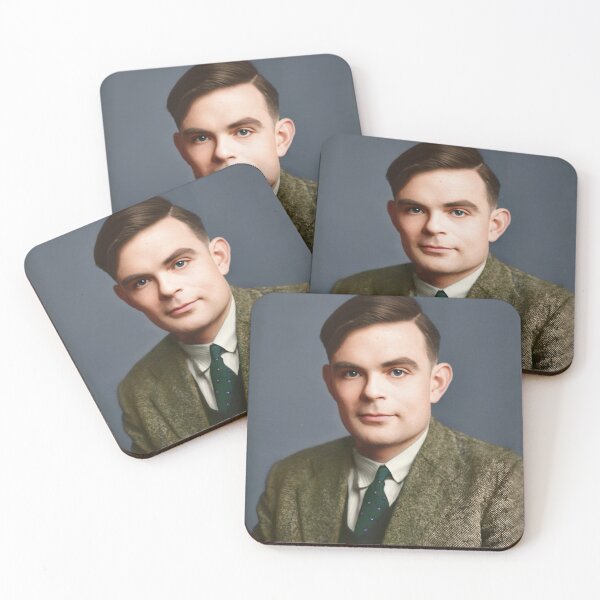 Item preview, Alan Turing Colourised designed and sold by AndythephotoDr.