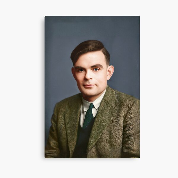 Item preview, Alan Turing Colourised designed and sold by AndythephotoDr.