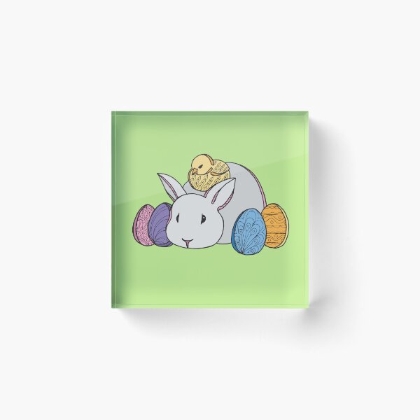 Item preview, Easter Bunny Chick and Eggs designed and sold by Kristine Kisman.