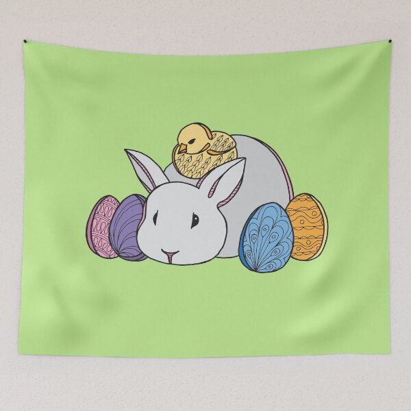 Item preview, Easter Bunny Chick and Eggs designed and sold by Kristine Kisman.